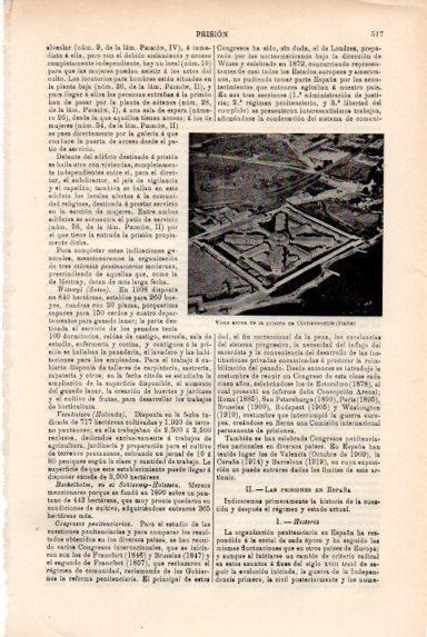 LAMINA V50830: Vista aerea Prision de Civitavecchia, Italia