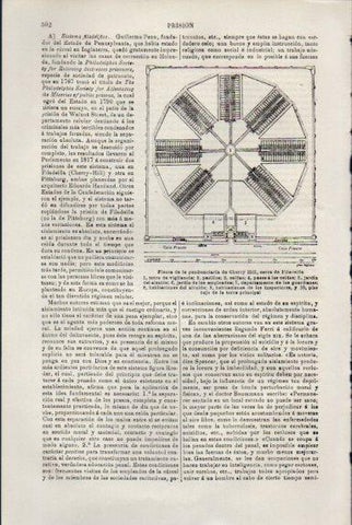LAMINA V50823: Planta penitenciaria de Cherry Hill, Filadelfia