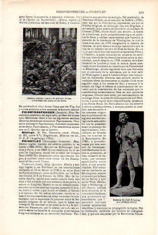 LAMINA V50812: Estatua de J. Priestley por A. Drury