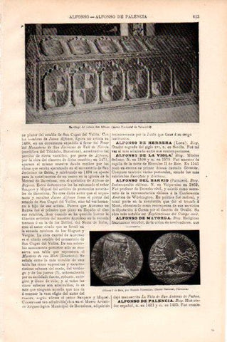 LAMINA V50515: Sarcofago del Infante don Alfonso, Valladolid