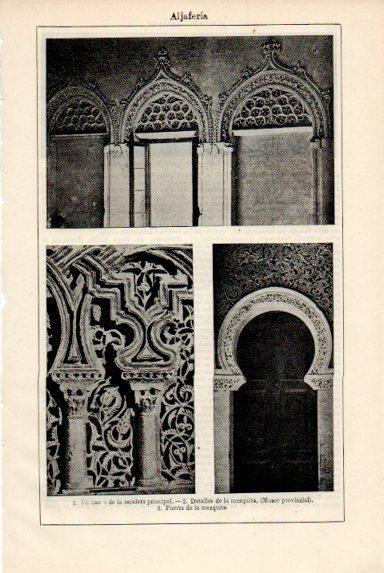 LAMINA V50544: Aljaferia de la Mezquita de Zaragoza