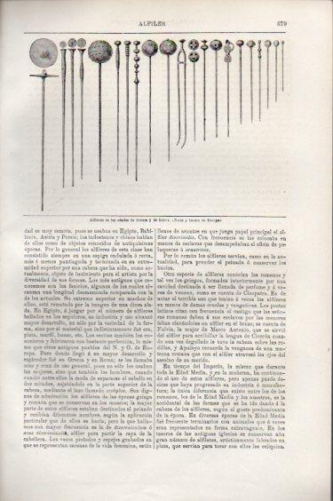 LAMINA V50501: Alfireres de la Edad de Bronce