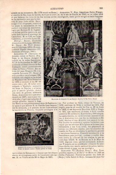 LAMINA V50472: Monumento de Alejandro II por Bernini