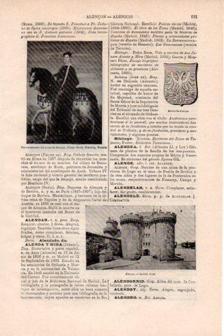 LAMINA V50486: Castillo de Alençon, Francia