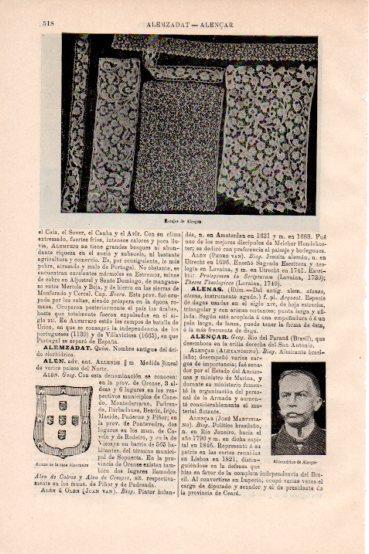 LAMINA V50484: Encajes de Alençon, Francia
