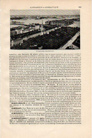 LAMINA V50637: El Almirantazgo de San Petersburgo, Rusia