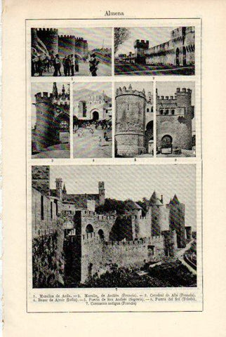 LAMINA V50630: Almenas