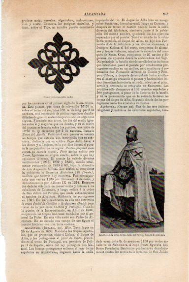 LAMINA V50623: Caballero de la orden de San Julian del Pereiro