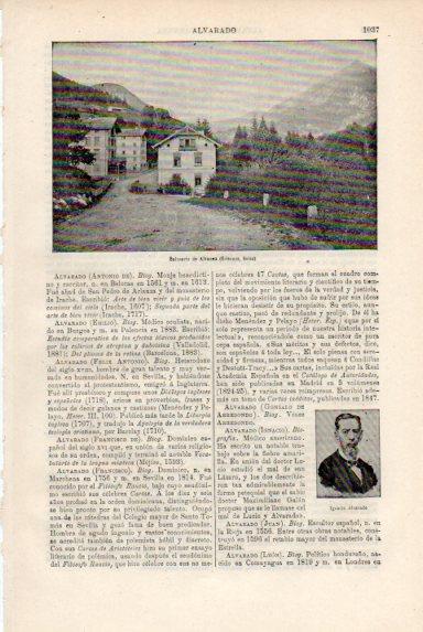 LAMINA V50664: Balneario de Alvaneu, Suiza