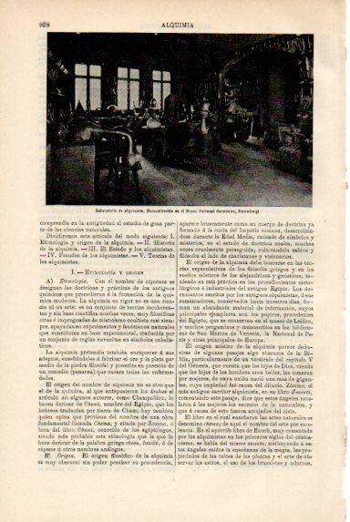 LAMINA V50650: Laboratorio de alquimista, Nuremberg