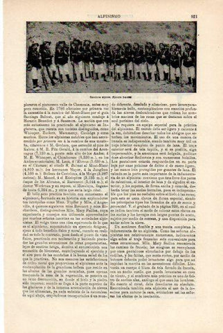 LAMINA V50648: Cazadores alpines del ejercito de Francia