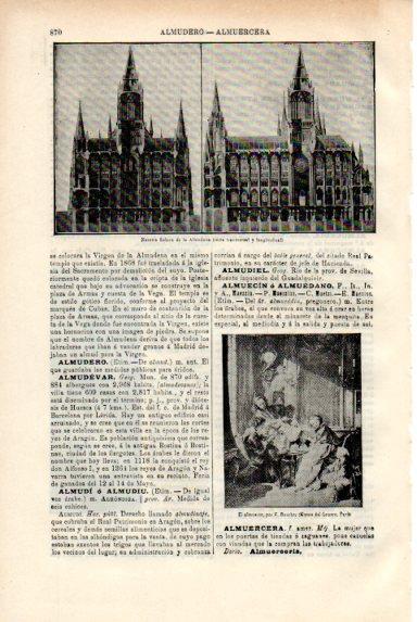 LAMINA V50643: Nuestra Señora de la Almudena