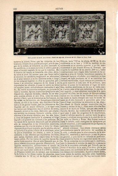 LAMINA V50653: Altar portatil, Museo de Cluny en Paris