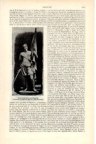 LAMINA V50579: Estatua del Almirante Oquendo por M. Aguirre