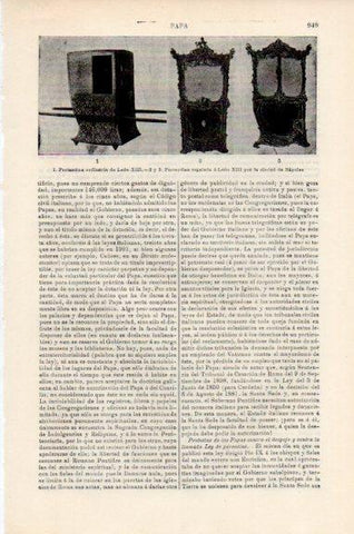 LAMINA V51196: Portantina de Leon XIII