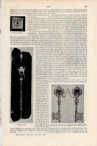 LAMINA V51194: Llaves de San Pedro