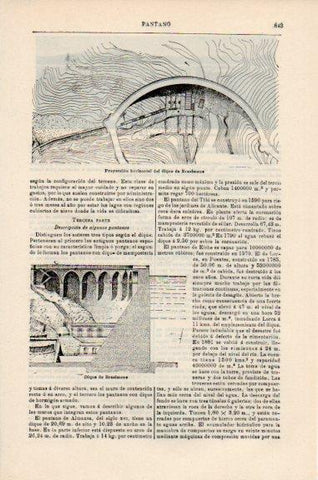 LAMINA V51183: Dique de Brasimone