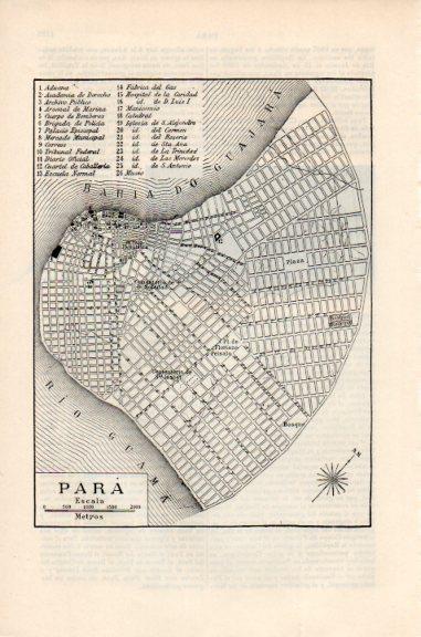 LAMINA V51209: Plano de Para, Brasil