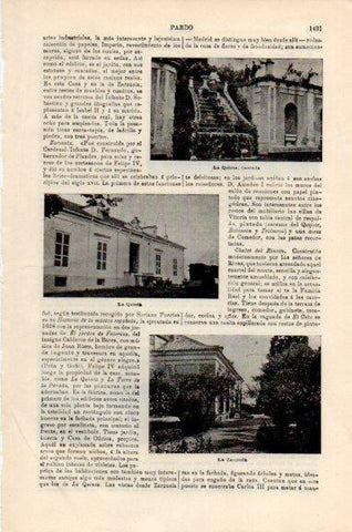 LAMINA V51231: La Zarzuela en El Pardo
