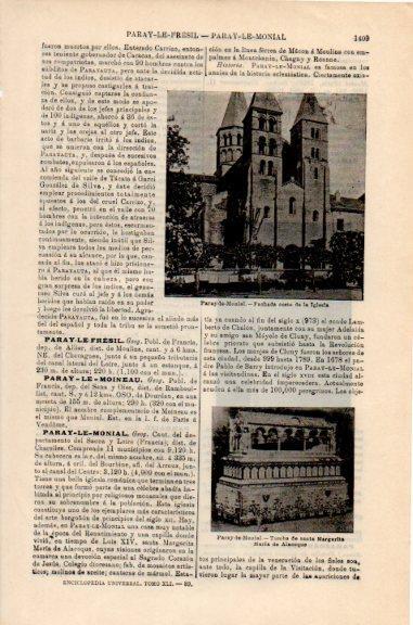LAMINA V51228: Iglesia Paray-le-Monial, Francia