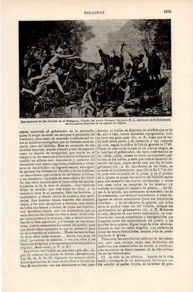 LAMINA V51220: Misiones Jesuitas en Paraguay por Gonzalo Carrasco