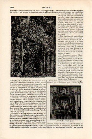 LAMINA V51219: Iglesia de San Ignacio-mini, Paraguay