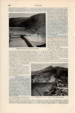 LAMINA V51179: Pantano de Bolarque, Guadalajara