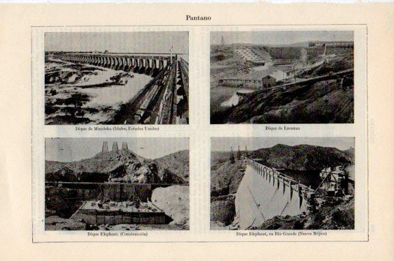 LAMINA V51178: Diques de Minidoka, Laontan y Elephant