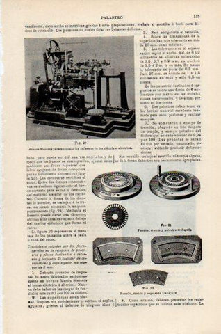 LAMINA V51147: Prensa Siemens para punzonar palastros