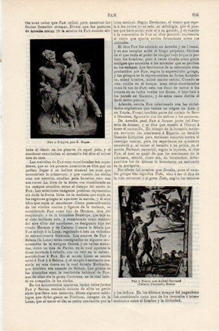 LAMINA V51133: Pan y Psiquis por R. Begas