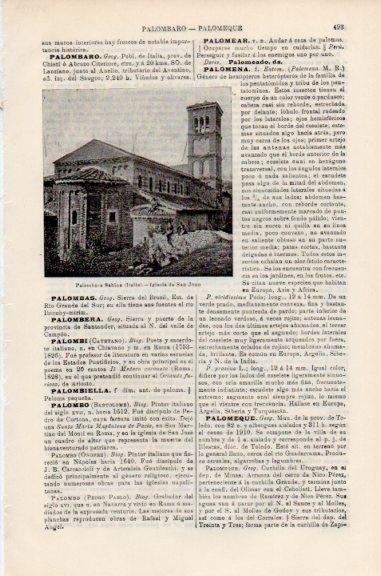 LAMINA V51127: Iglesia de San Juan en Palombara Sabina, Italia