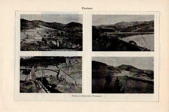 LAMINA V51177: Pantano de Riudecañas, Tarragona