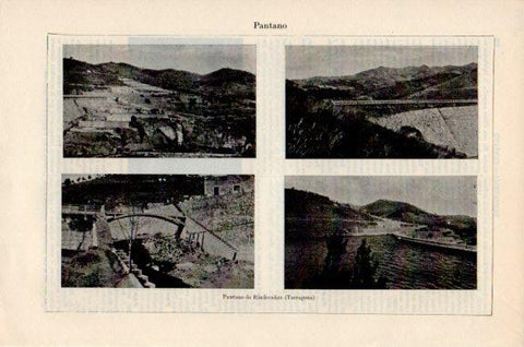LAMINA V51177: Pantano de Riudecañas, Tarragona