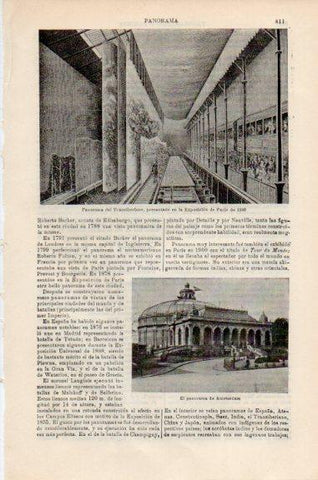 LAMINA V51174: El Transiberiano en la Exposicion de Paris en 1900