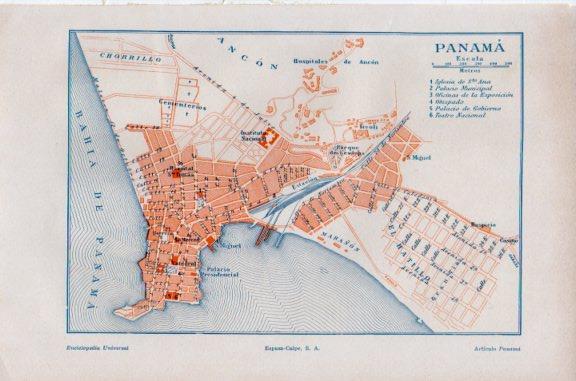 LAMINA V51165: Plano de Panama