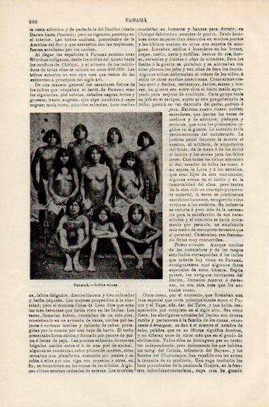 LAMINA V51158: Indios eunas, Panama