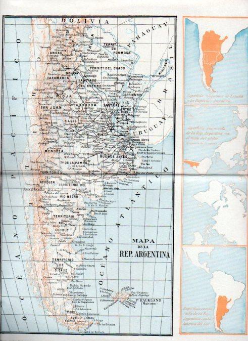 LAMINA V51321: Mapa de Argentina