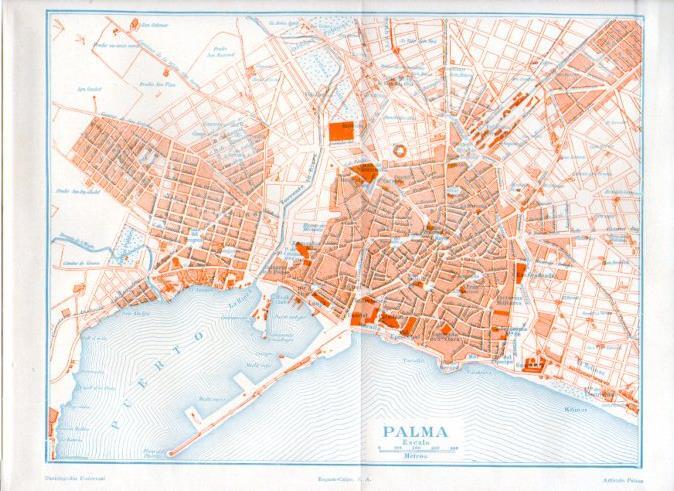 LAMINA V51330: Plano de Palma de Mallorca