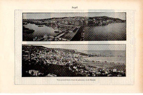 LAMINA V51243: Vistas de Argel, Argeria