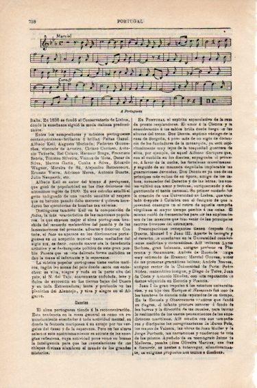 LAMINA V50975: A Portuguesa partitura