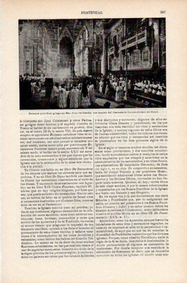 LAMINA V50897: Pontificial griego en San Juan de Letran