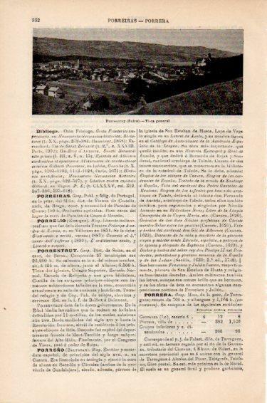 LAMINA V50930: Vista de Porrentruy en Suiza
