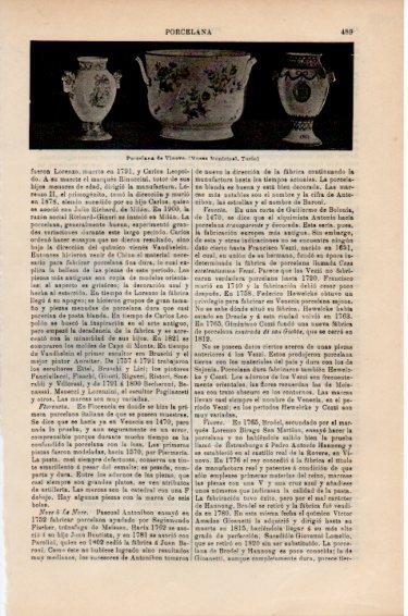 LAMINA V50922: Porcelana de Vinovo