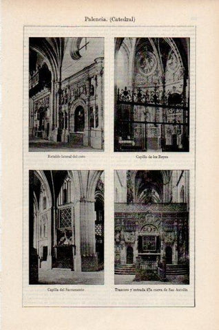 LAMINA V51073: Catedral de Palencia 