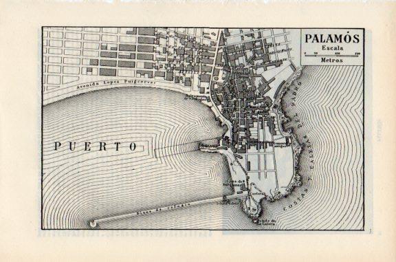 LAMINA V51065: Plano de Palamos, Girona