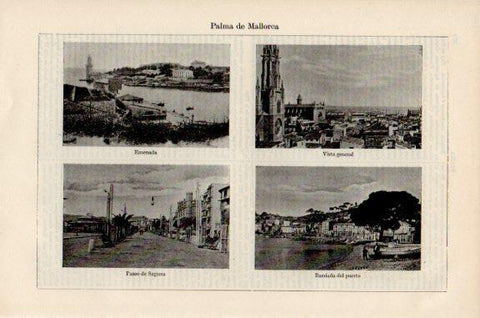 LAMINA V51098: Vistas de Palma de Mallorca