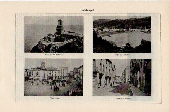 LAMINA V51063: Vistas de Palafrugell, Girona