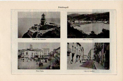 LAMINA V51063: Vistas de Palafrugell, Girona