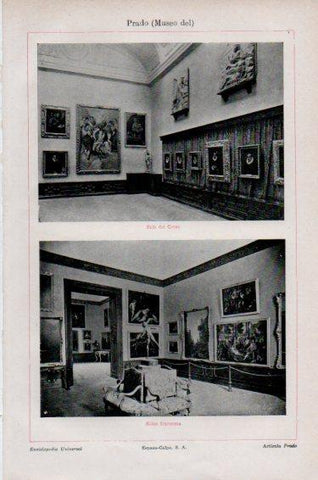 LAMINA V51019: Sala del Greco y Salas francesas, Museo del Prado