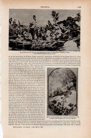 LAMINA V51018: Recoleccion de maiz en las lagunas por F. Pradilla Ortiz